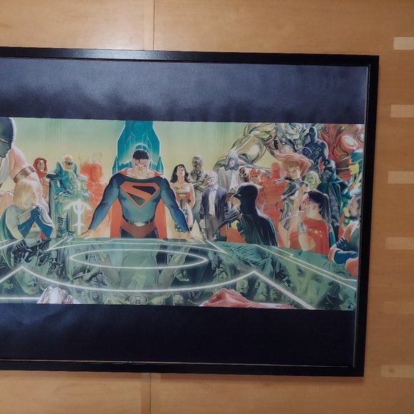 Alex Ross Kingdom Come Silk canvas Fabric Poster (24" x 36" approx) - Picture 2 of 2